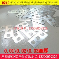 精密金屬異形， 超簿 高精度 韌性強 可機加工0.06