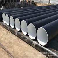 污水處理廠用防腐螺旋鋼管 環氧煤瀝青防腐螺旋鋼管生產廠家