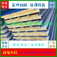 武漢彩鋼瓦批發 巖棉板 各種規格顏色彩鋼瓦 泡沫夾心彩鋼板
