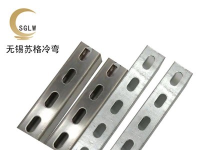 專業(yè)生產(chǎn)優(yōu)質(zhì)鍍鋅c冷彎型鋼碳鋼不銹鋼預埋件剛性直線軌道出貨快