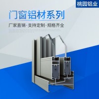 廠家供應擠壓鋁合金型材鋁合金門窗推拉窗表面可訂制工業鋁型材