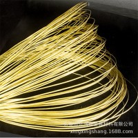 廣東黃銅線 H68拉鏈黃銅扁線 插頭導電用黃銅扁線批發(fā)黃銅線