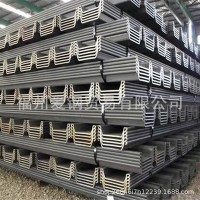 廠家直銷 拉森鋼板樁 現貨批發 鋼鐵建材型材 異型鋼建筑鋼板樁