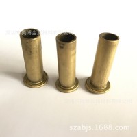 供應1mm 2mm 4mm現貨H62黃銅毛細管 機床加工零切折彎-倒角-封口