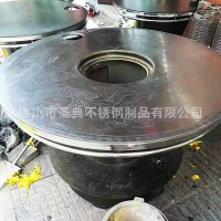 雅才201/304不銹鋼爐面板圓形爐面板電烤爐 不銹鋼板專業廠家批發