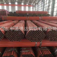 現貨供應 建筑用架子管 帶漆架子管 38*4 42*3架子管可切割定做