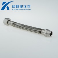 304不銹鋼熱水器波紋軟管 進水金屬高壓防爆軟管化工管道及配件