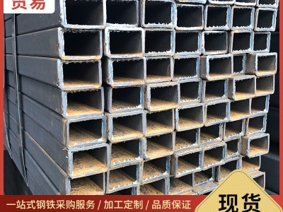 廣州鋼材現貨 國標Q235B 鍍鋅方管 50*5040*40鍍鋅矩形管定制加工