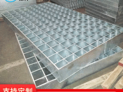 【岳祥】重型鋼格板廠(chǎng)家定制高強(qiáng)度承重鋼格板重型熱鍍鋅鋼格柵板
