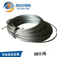 廠家供應直銷光面鋼絲繩涂油船用礦用起重牽引結構6*37+FC17.5mm