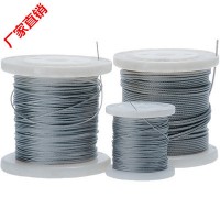 [廠價(jià)直銷]KooChii 304/316不銹鋼絲繩 7*7 1/1.5/2/2.5/3/4mm