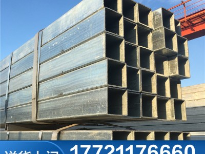 鍍鋅方管鋼材40×60空心方通矩形建筑幕墻鋼結構搭棚加工切割定做
