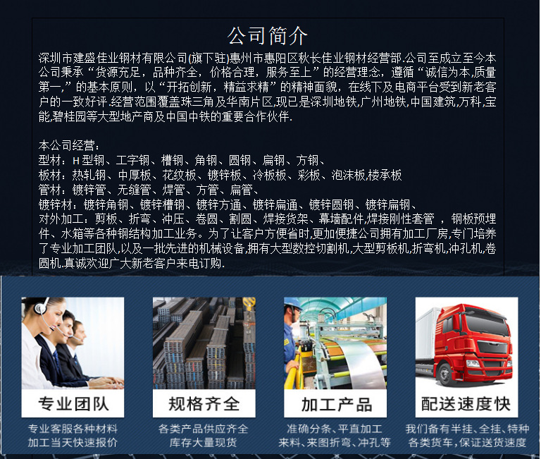 佳業公司簡介