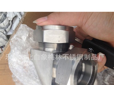 廠家供應304不銹鋼卡套管件 卡套管件用活接螺母管道配件定制