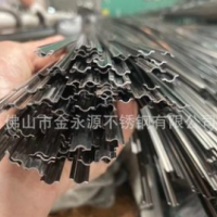 不銹鋼平底軌道管，C型不銹鋼軌道管，兩頭圓不銹鋼軌道管材