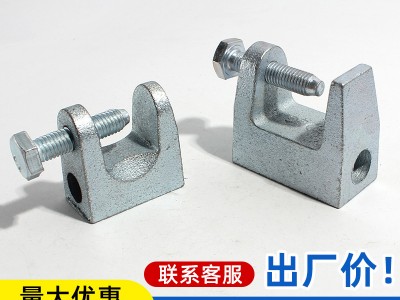新品熱銷老虎夾 20-45開(kāi)口規(guī)格齊全 電鍍鋅虎口夾老虎卡