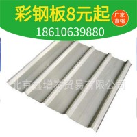 北京廠(chǎng)家彩鋼板屋頂瓦市政圍擋板900 910 840 860