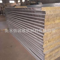 衡水供應(yīng)納米巖棉夾心彩鋼復(fù)合板 鋼結(jié)構(gòu)倉(cāng)庫(kù)民建用保溫