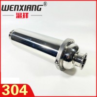溫祥304不銹鋼過(guò)濾器快裝直通管道濾網(wǎng)空氣進(jìn)化器衛(wèi)生級(jí)濾芯