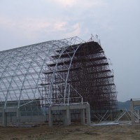源頭工廠 設計定制 生產貨期短 籃球游泳館 體育館網架