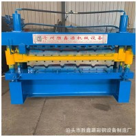 廠家供應(yīng) 加寬雙層壓瓦機(jī) 840/900雙層彩鋼瓦機(jī) 1米 1.2米通用