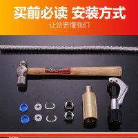 不銹鋼波紋管螺帽 4分6分1寸螺母 304不銹鋼波紋軟管燃氣管銅接頭