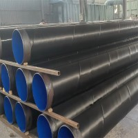 3pe防腐鋼管直縫無(wú)縫螺旋管石油天然氣輸送加強(qiáng)級(jí)3pe防腐鋼管