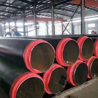 聚氨酯保溫鋼管地埋熱水保溫管鋼套鋼供暖保溫管道預制直埋保溫管