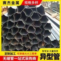 凸形管T25鍍鋅 Q235雙凸形鐵管廠家現貨薄壁凸形異型管