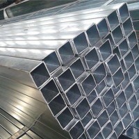 Q235B鍍鋅方管建筑幕墻用矩形管機械鋼結構制管切割打孔焊