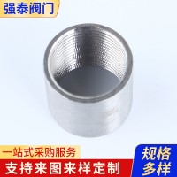 廠家直營304不銹鋼管內絲接頭內牙圓管直接內螺紋水管直通4分6分